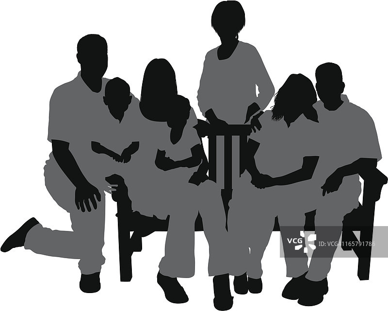 朋友们在一起图片素材