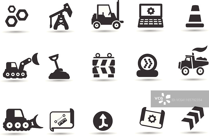 建筑图标图片素材