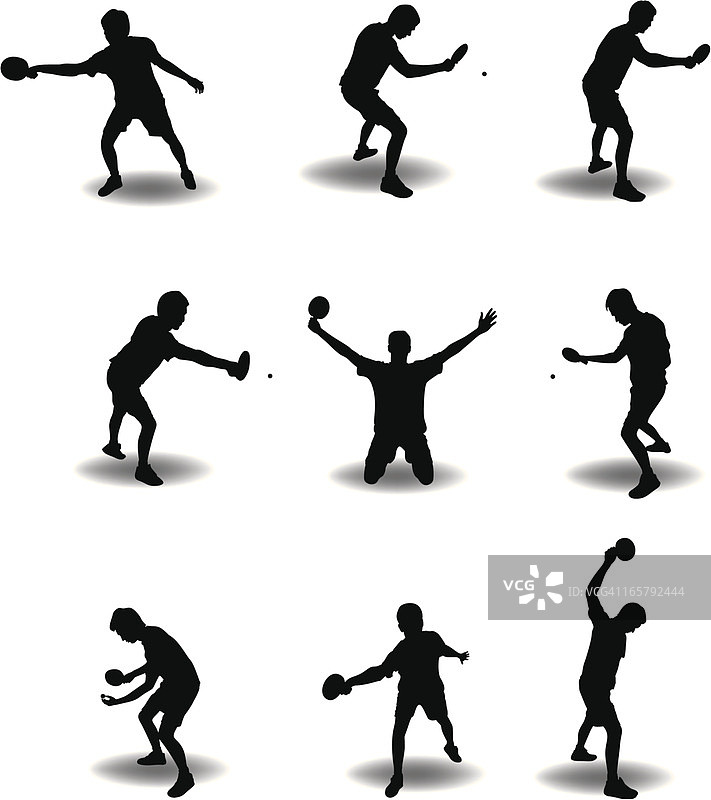 乒乓球图片素材