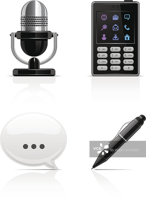 沟通的图标图片素材