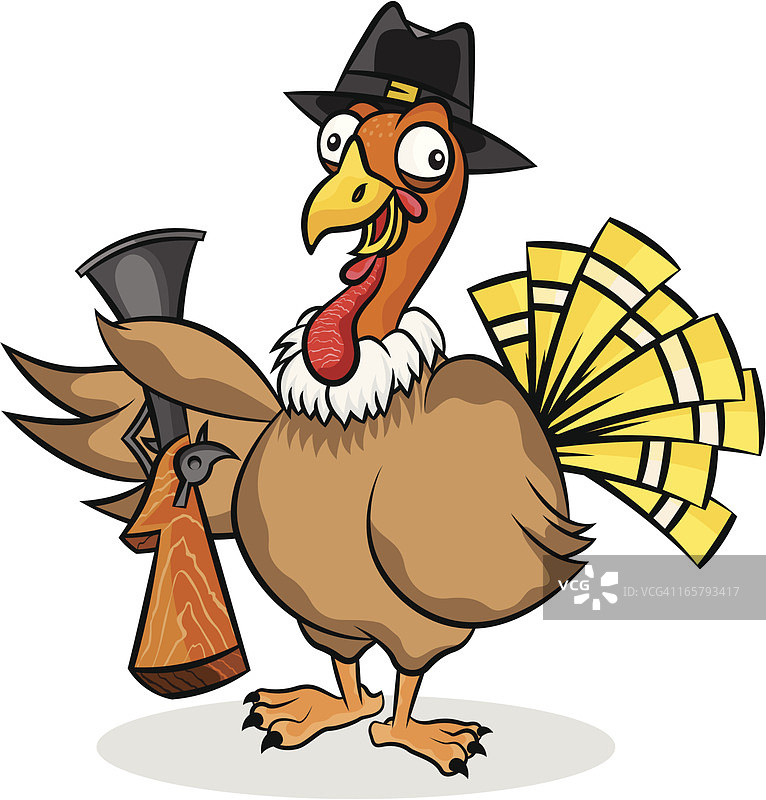 朝圣者火鸡图片素材