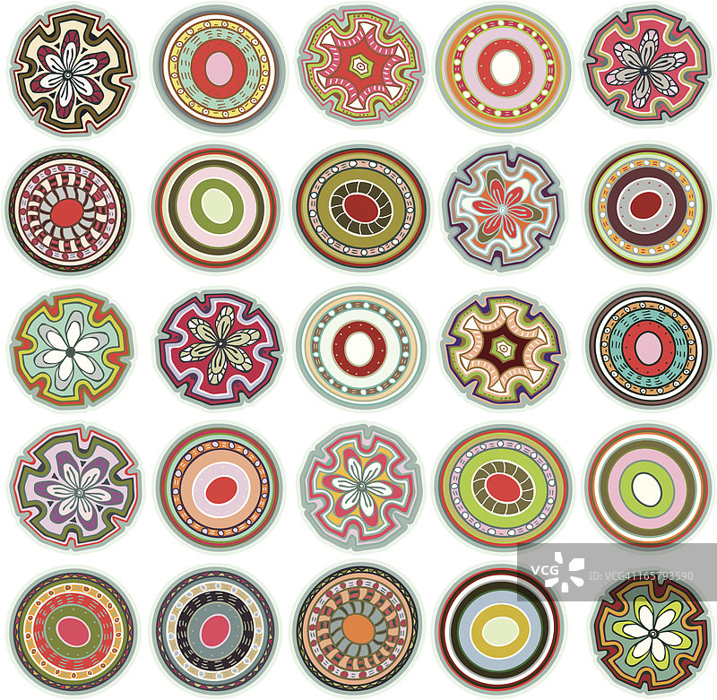 圆形元素合集图片素材