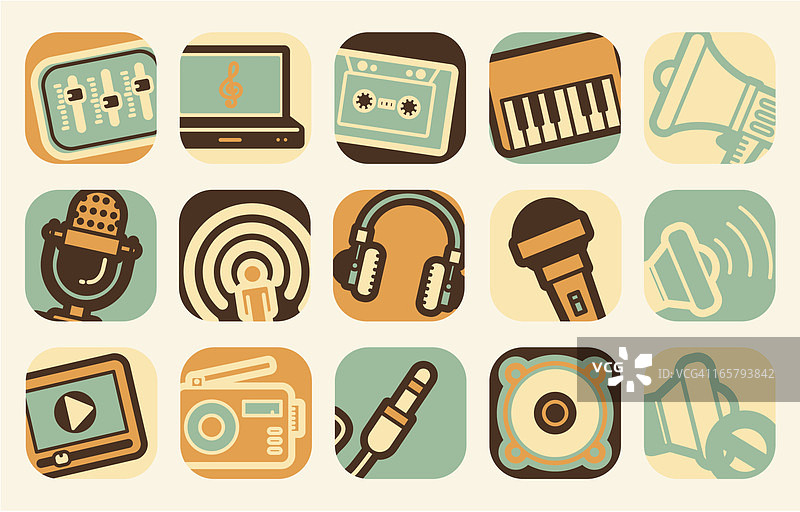 音乐图标图片素材