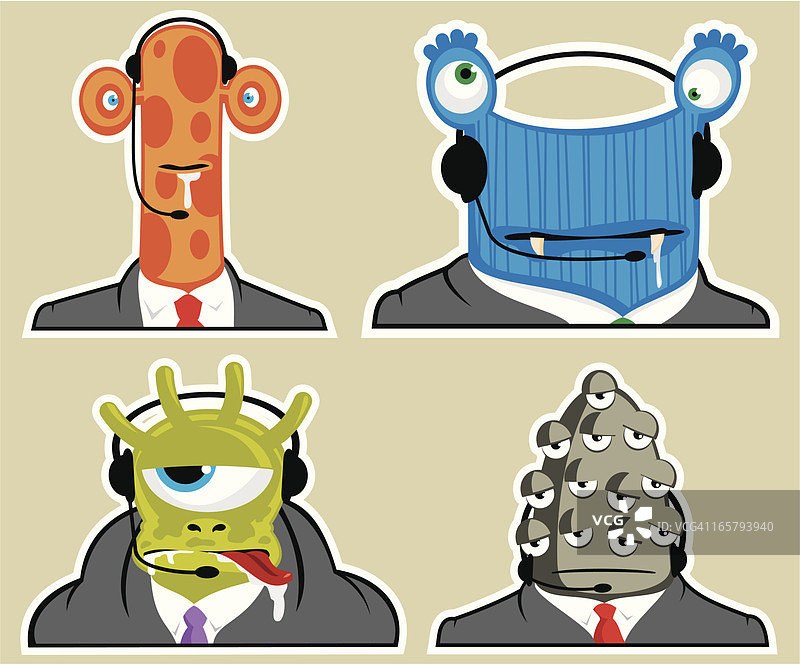 客户服务团队图片素材