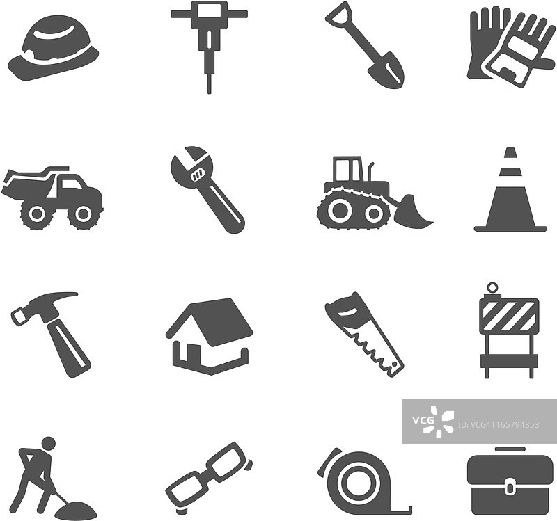 建筑符号图片素材