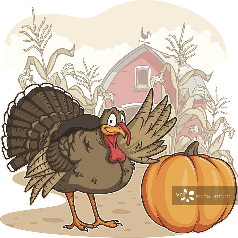 农场感恩节图片素材