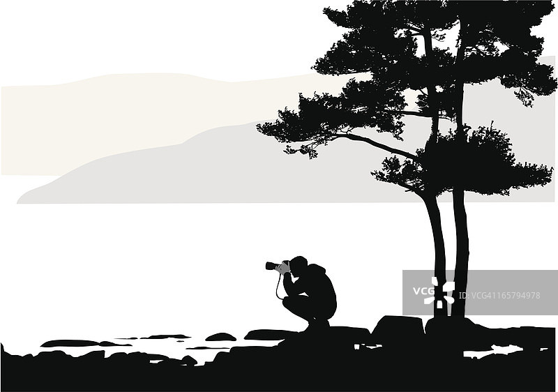 完美矢量剪影图片素材