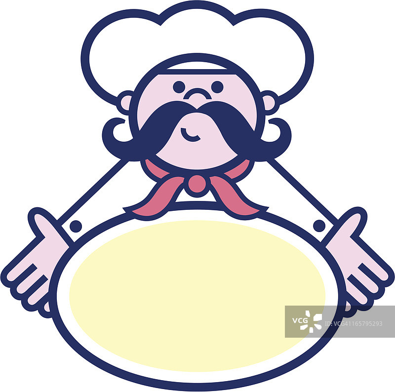 餐厅厨师图标图片素材