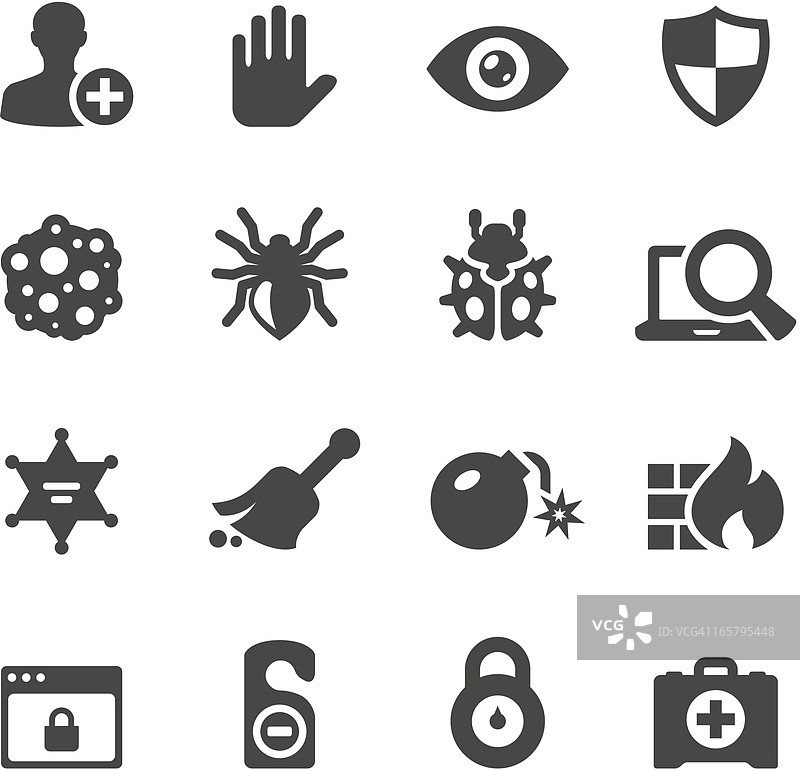 Mobico图标——网络安全图片素材