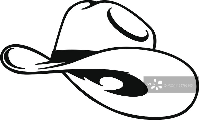 简约牛仔帽图片素材