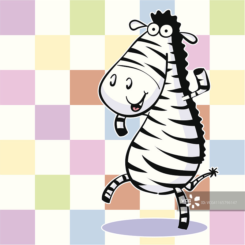 斑马舞图片素材