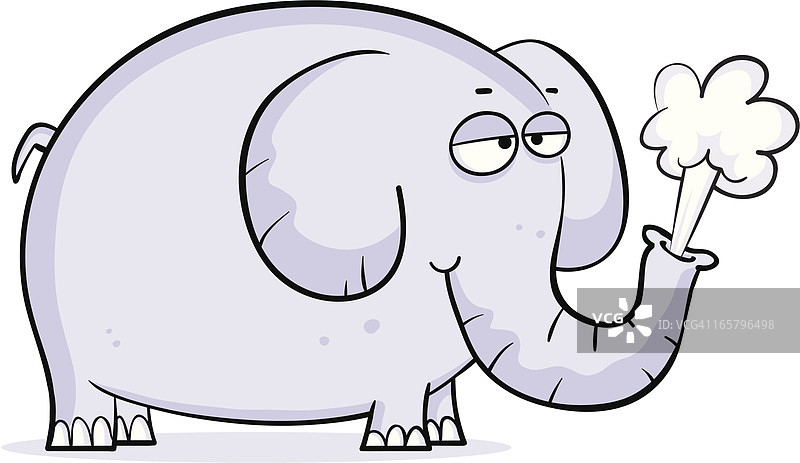 时髦的大象图片素材
