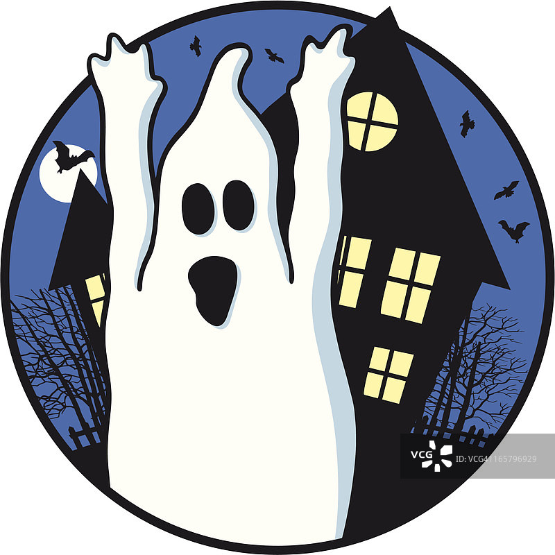 万圣节幽灵图片素材