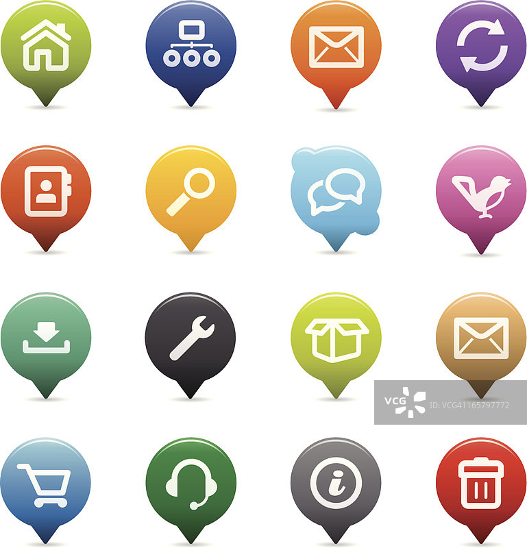 网站图标集图片素材