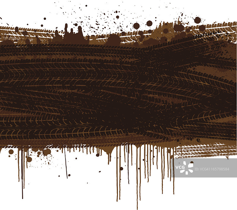 泥泞的轨道背景图片素材