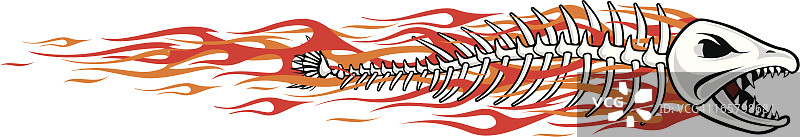 火焰鱼图片素材