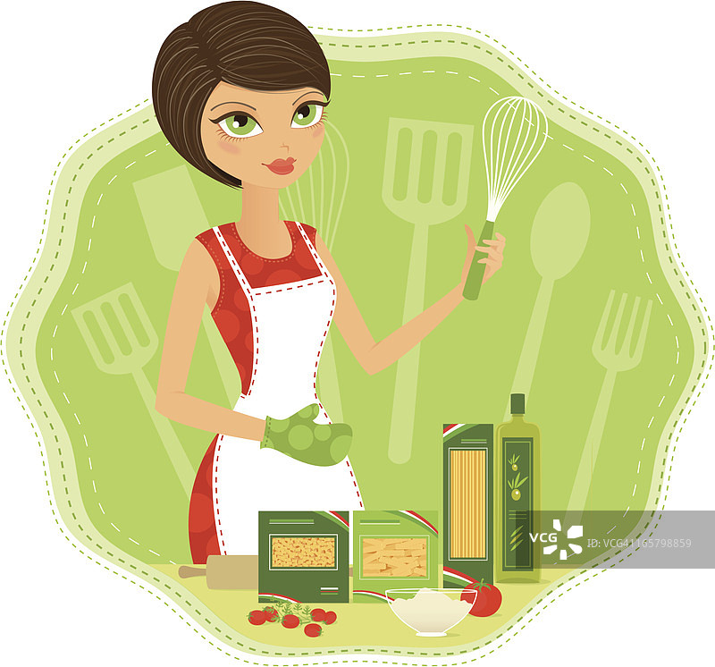 意大利厨师图片素材