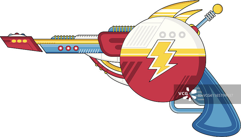 复古射线枪图片素材