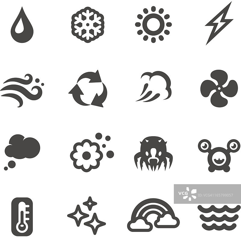 移动图标-空气图片素材