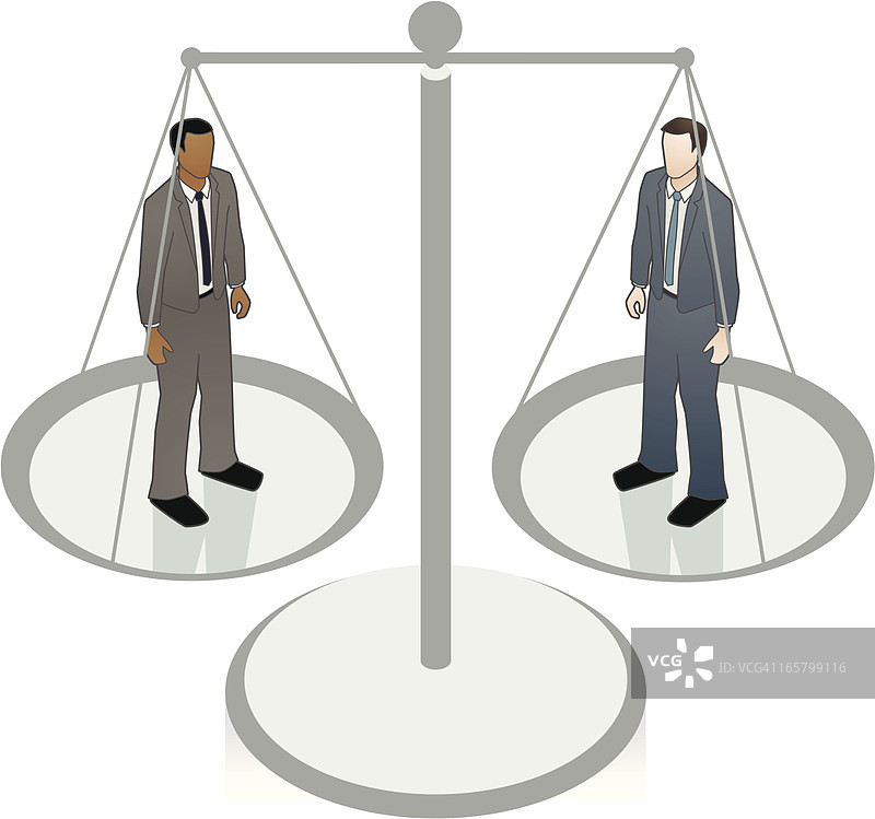 种族平等插画图片素材