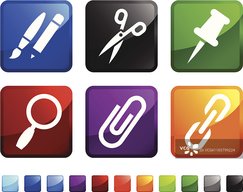 电脑和电子邮件免版税矢量艺术矢量图标贴纸图片素材