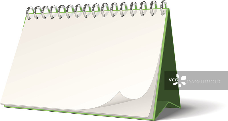 空白桌面日历图片素材