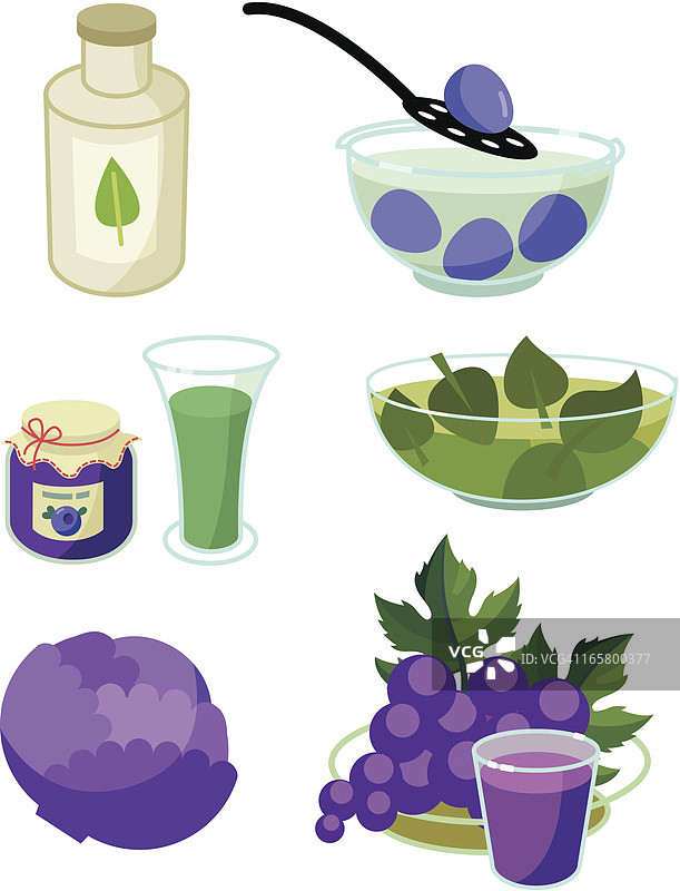 天然染料鸡蛋：绿色和蓝色图片素材