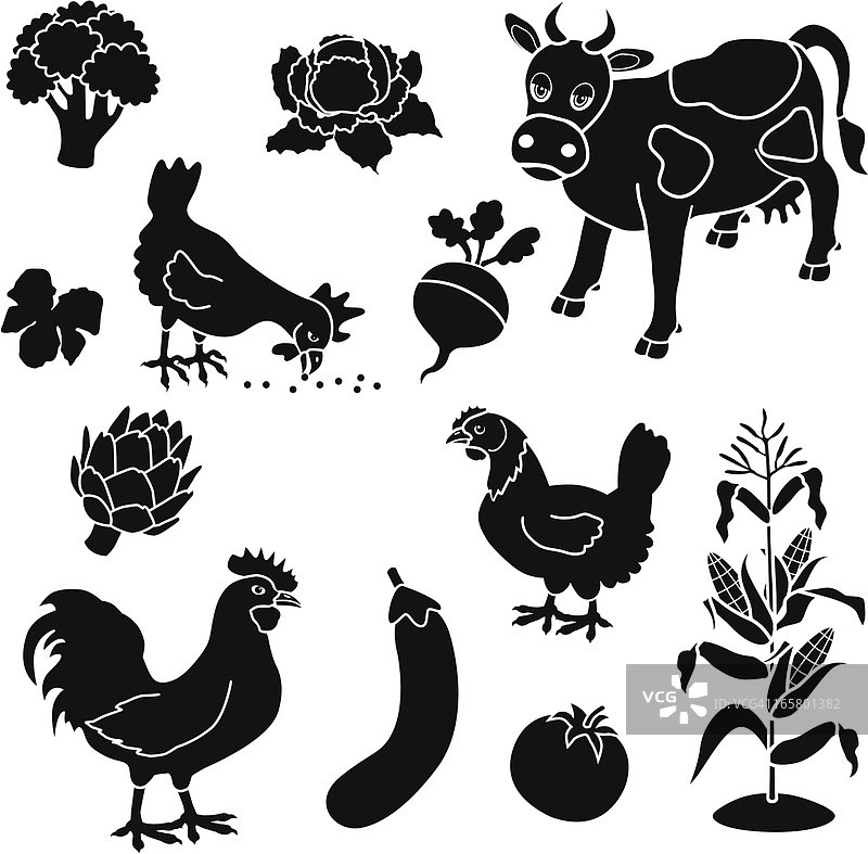 农业图标图片素材