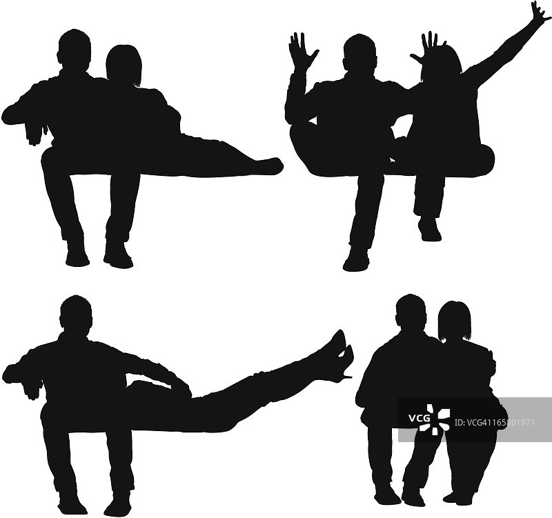 情侣的多个图像图片素材