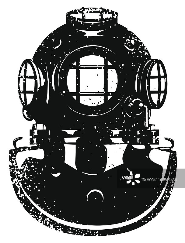 潜水员头盔图片素材