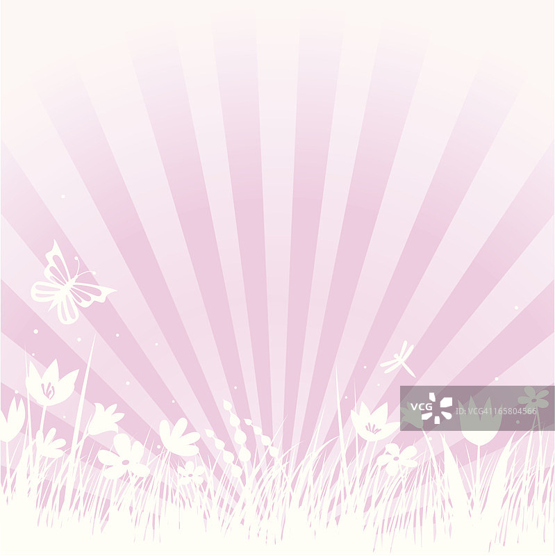 粉色春天图片素材