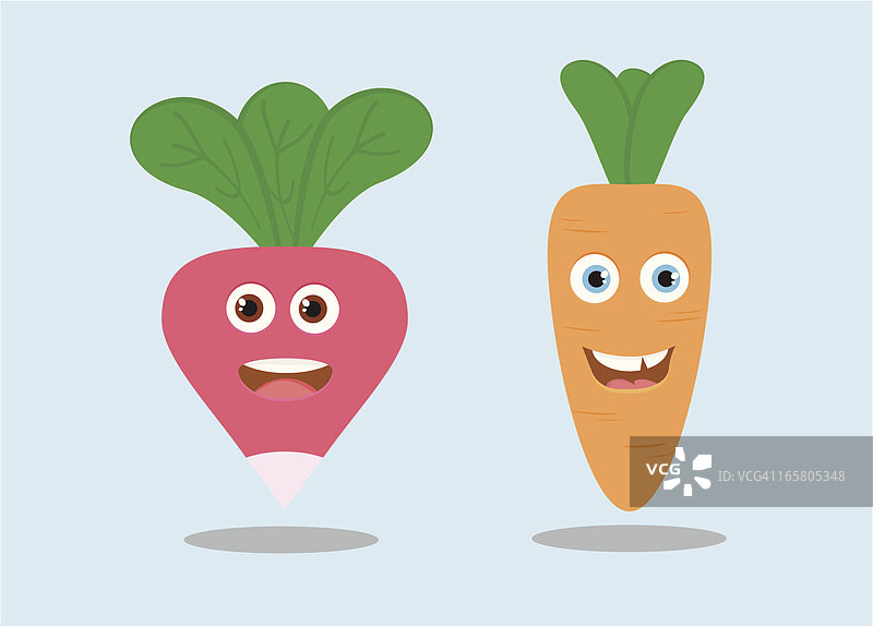 有趣的蔬菜图片素材