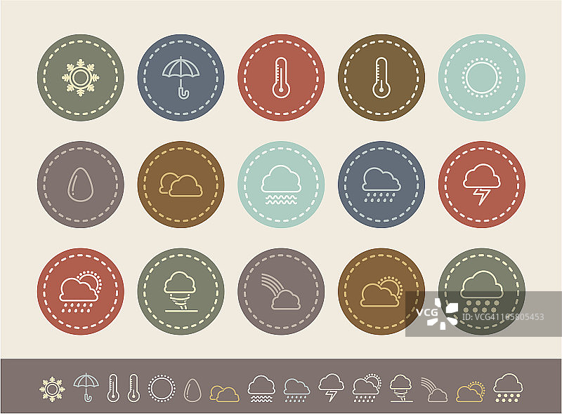 天气图标图片素材