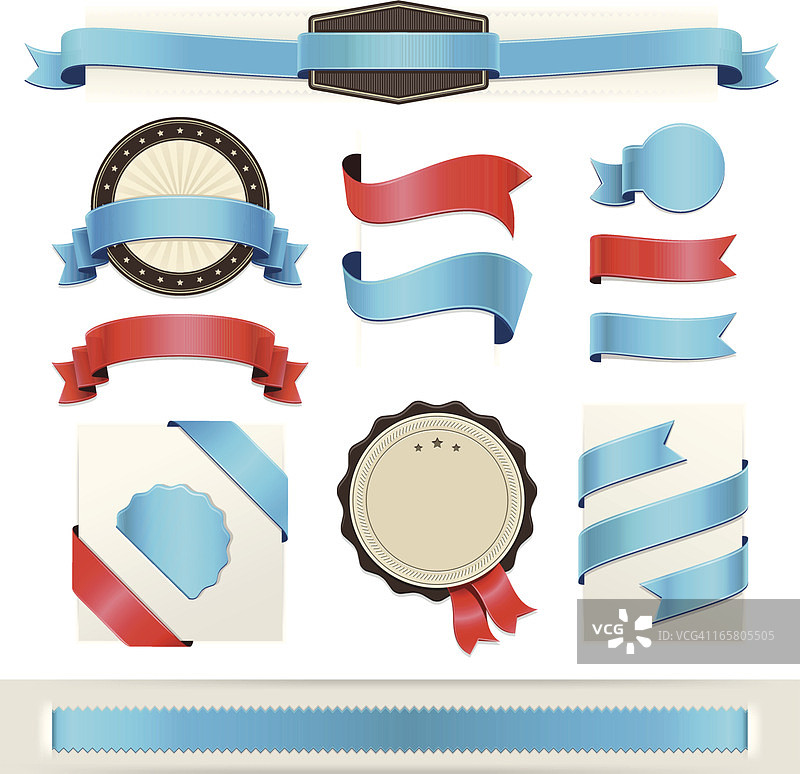 缎带合集图片素材