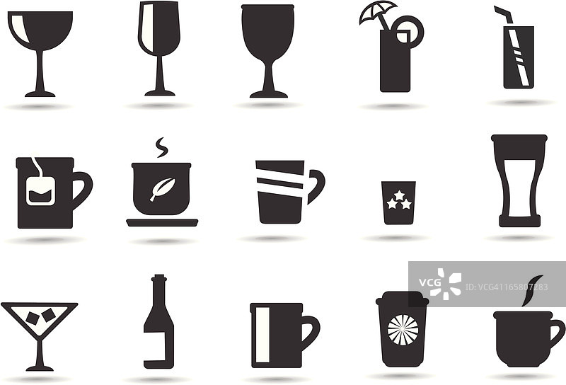 饮品、饮料图标图片素材