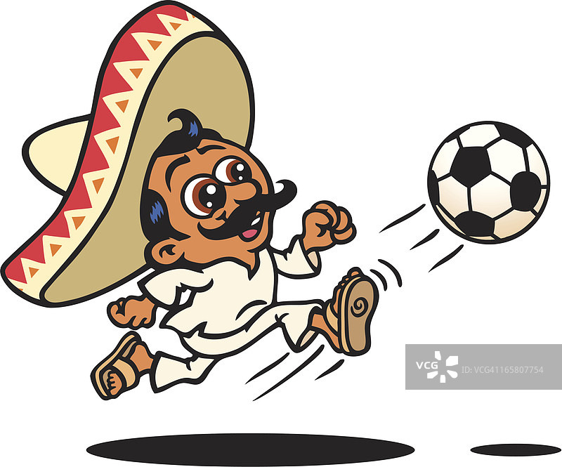 墨西哥足球图片素材