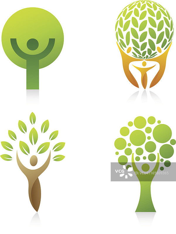 人物树设计，第2组图片素材