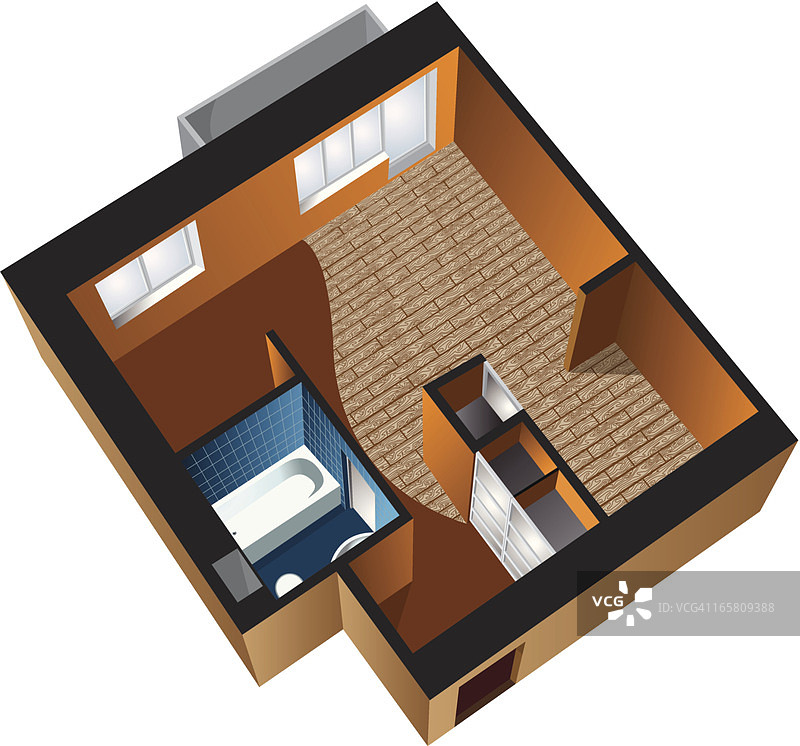 3D室内设计图片素材