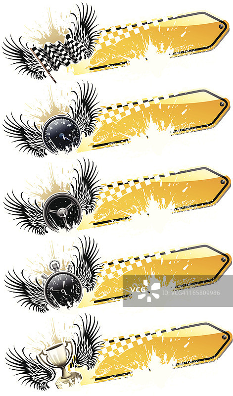 翼型电动运动banner图片素材