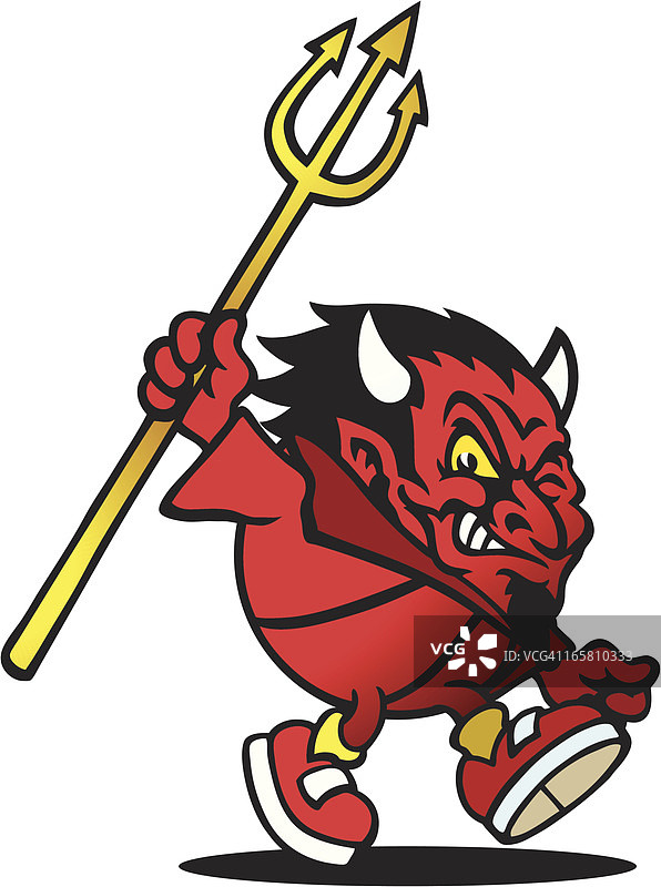 魔鬼吉祥物图片素材