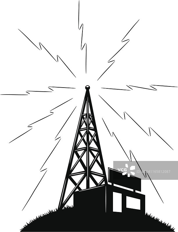 广播电台图形图片素材