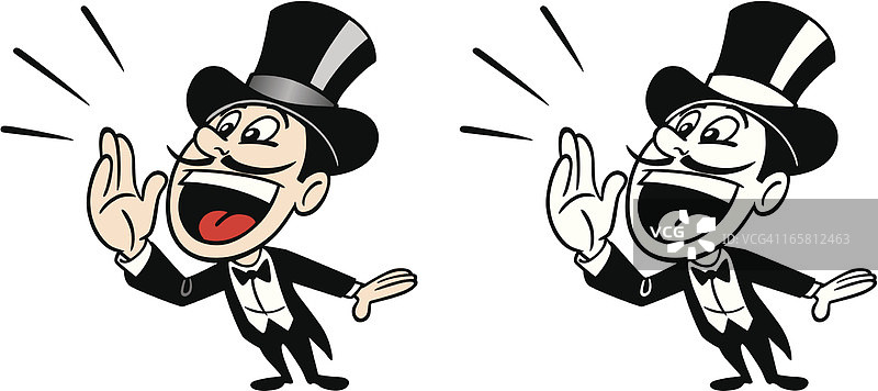 卡通领班图片素材