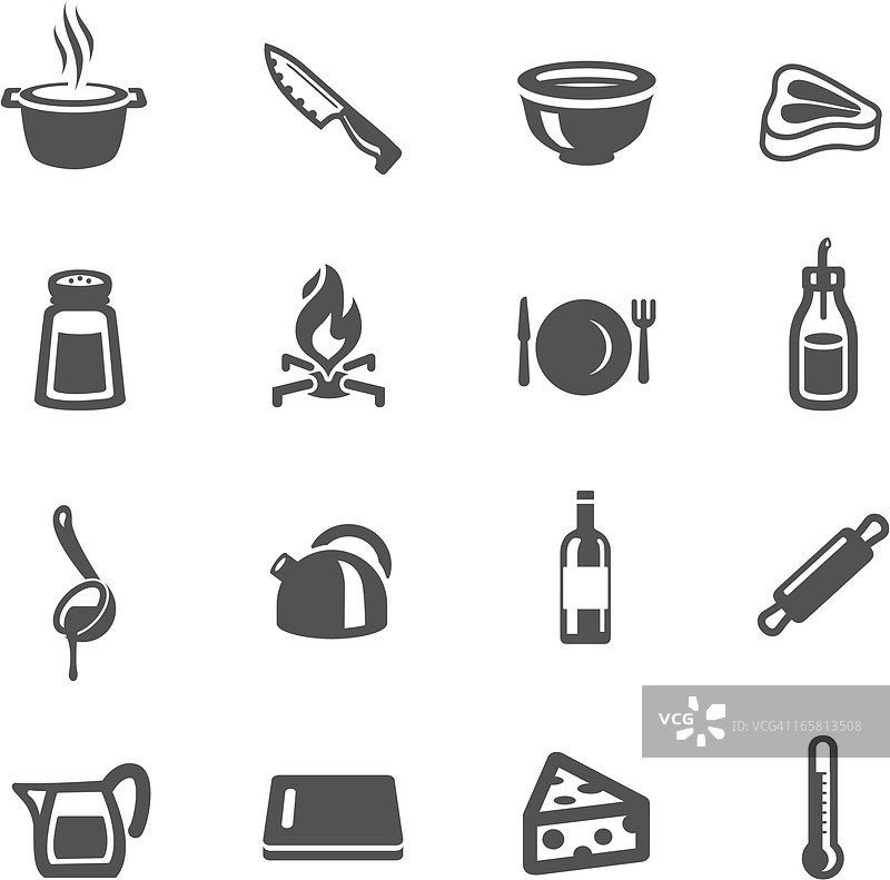 烹饪符号图片素材