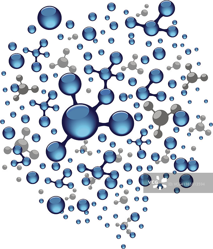 分子密度图片素材