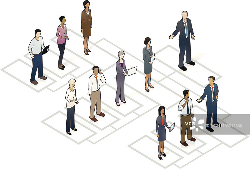 组织结构图图片素材