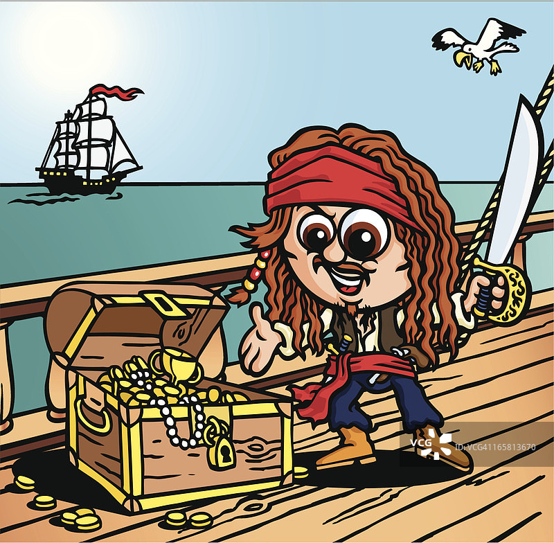 海盗船图片素材