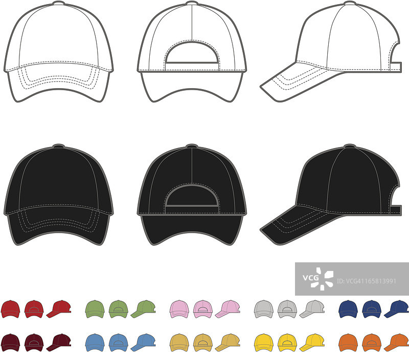 棒球帽图片素材