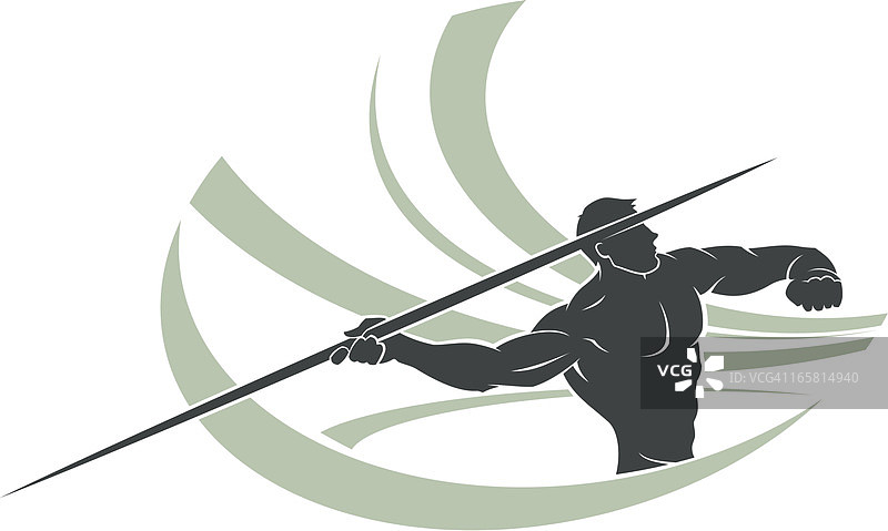 标枪运动员图片素材