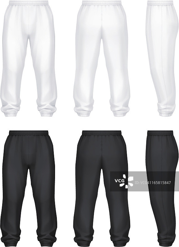 束脚裤图片素材