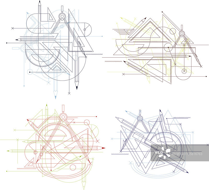 几何工具图片素材